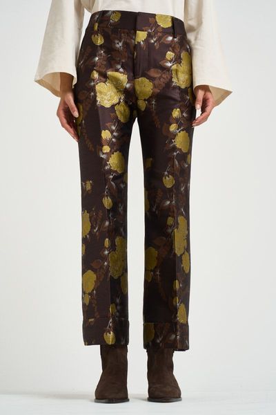 La Doublej Floral Jacquard Pants