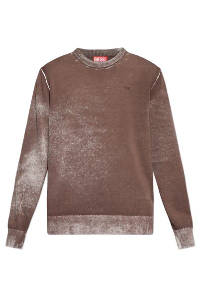 Diesel K-Laurent Faded Reverse Print Jumper