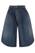 Balenciaga Distressed Tulip Bermuda Shorts