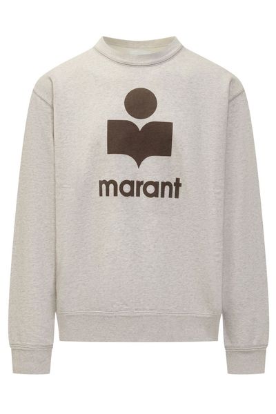 Isabel Marant Logo Printed Crewneck Sweatshirt