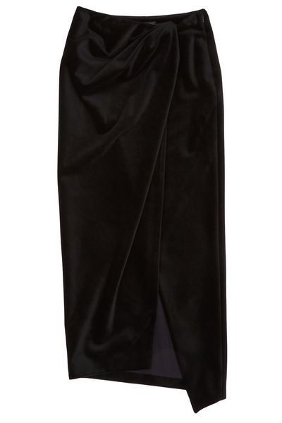 Balenciaga High-Waisted Wrap Skirt