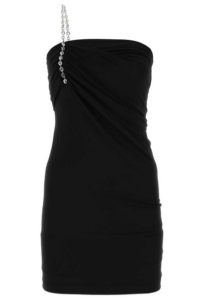 Givenchy G Link One-Shoulder Dress