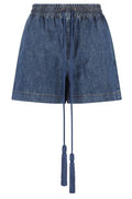 Valentino Denim Chambray Shorts
