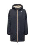 K-Way Le Vrai 4.0 Eiffel East Orsetto 3/4 Length Waterproof Jacket