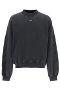 Off-White Logo Printed Crewneck Sweatshirt