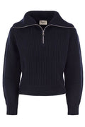Weekend Max Mara Wkdlaser Front Zipped Knitted Jumper