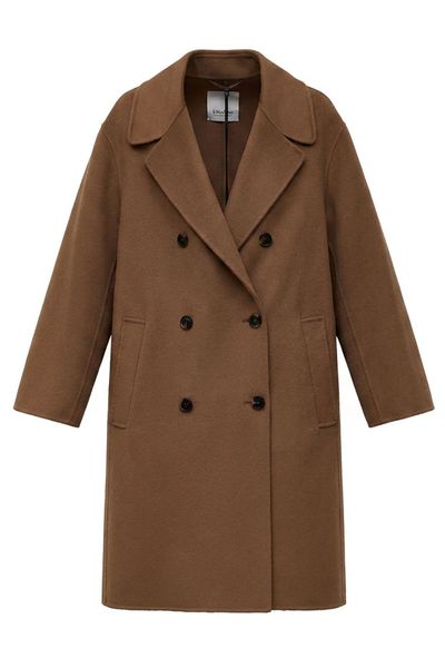 'S Max Mara S Max Mara Magnolia Double-Breasted Long-Sleeved Coat