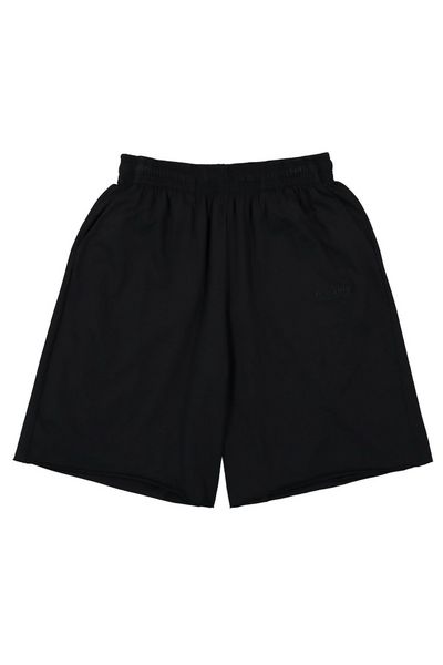 Vetements Logo Embroidered Jersey Shorts