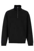 Valentino Zip Detailed High Neck Sweatshirt
