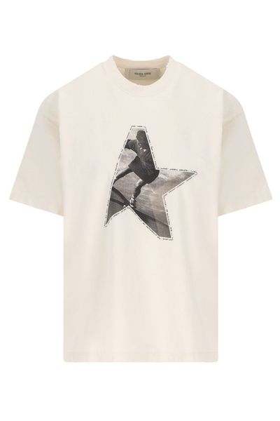 Golden Goose Deluxe Brand Star Printed Crewneck T-Shirt