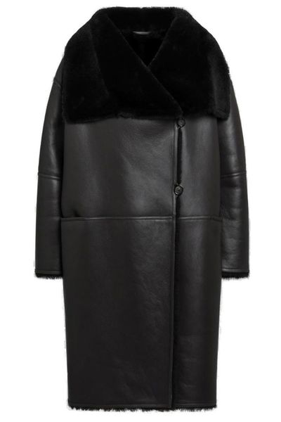 Totême Oversized Shearling Coat