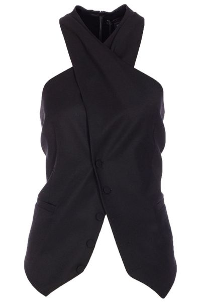 Max Mara Pianoforte Selva Button-Up Gilet