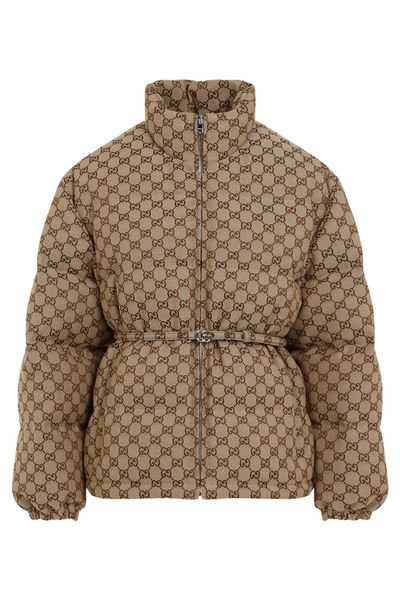 Gucci GG Zip-Up Bomber Jacket