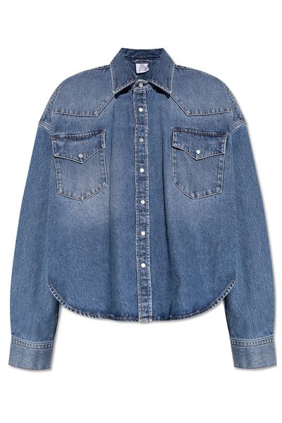Vetements Long-Sleeved Denim Shirt