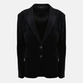 Prada Single-Breasted Velvet Jacket