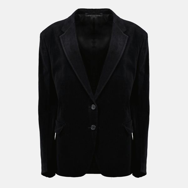 Prada Single-Breasted Velvet Jacket