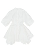 Alaïa Panelled Poplin Dress
