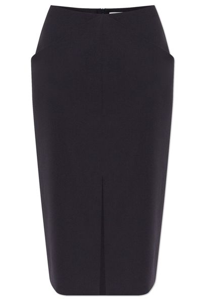 Balmain Front-Slit Pencil Skirt