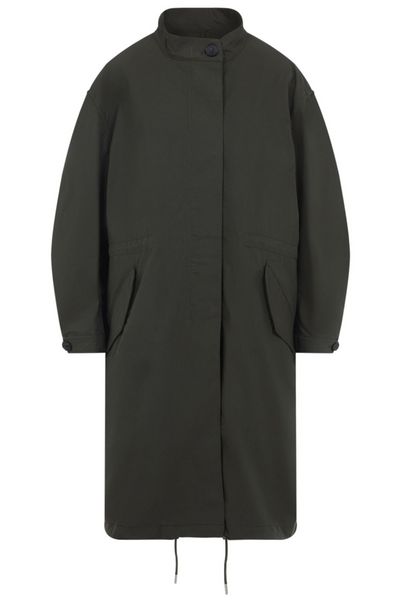 Givenchy Logo Printed Parka