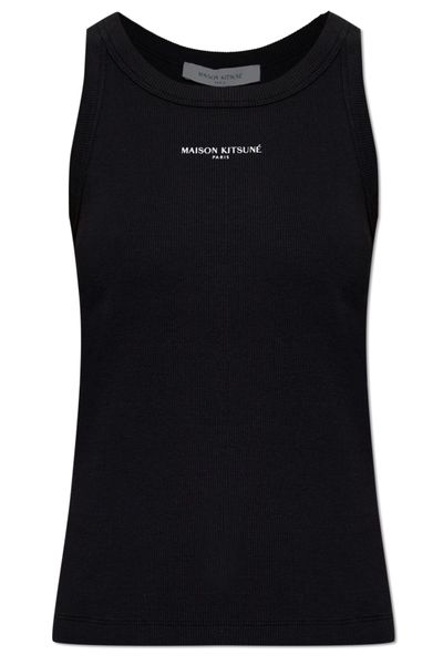 Maison Kitsuné Paris Ribbed Tank Top