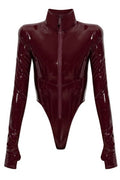 Dsquared2 Cut-Out Zip Bodysuit