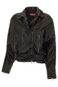 Diesel Zip-Up Belted Jacket
