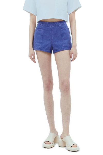 Max Mara Low-Rise Denim Shorts