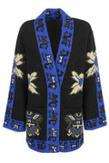 Etro Geometric-Detailed Knitted Coat