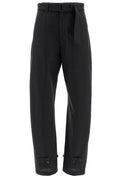 Lemaire Belted Tailored Trousers