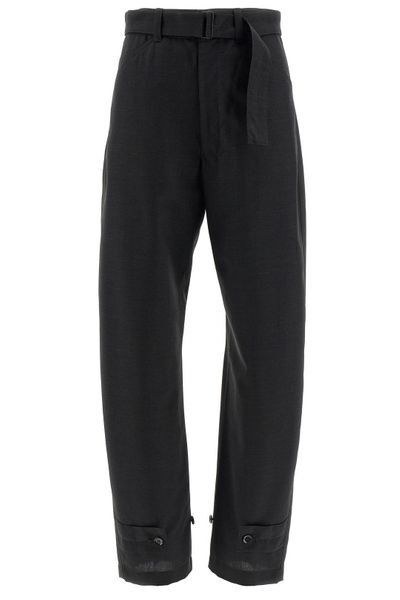 Lemaire Belted Tailored Trousers