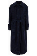 Pinko Fully Embellished Long Coat