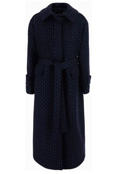 Pinko Fully Embellished Long Coat