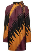 PUCCI Drago Print Satin Dress