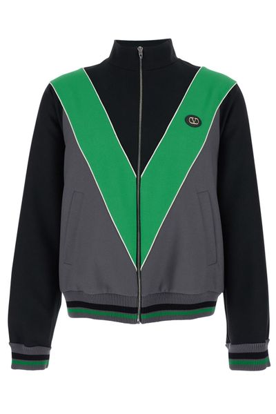 Valentino VLogo Signature Zip-Up Sweatshirt