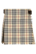 Burberry Checked Frayed-Edge Mini Kilt