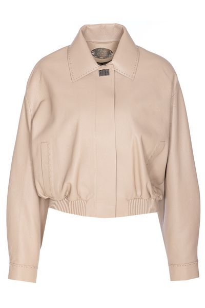 Fendi Oversized Collared Bomber Jacket