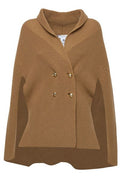 Max Mara Mxaagenzia Button-Up Knit Cape