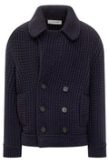 Lanvin Double-Breasted Chunky Knitted Cardigan