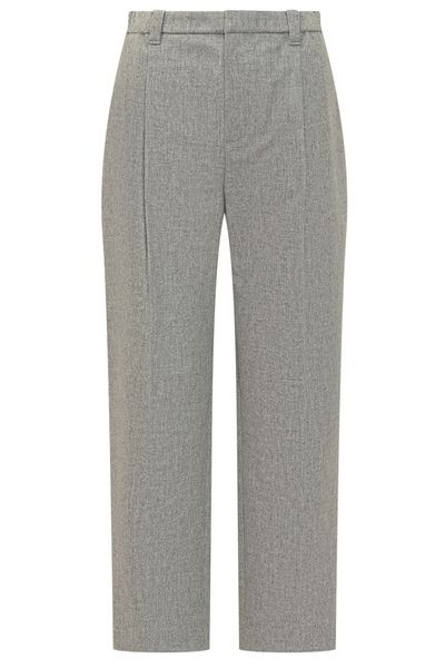 Brunello Cucinelli Pressed Crease Straight Leg Pants