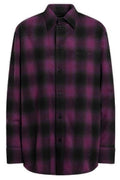 Balenciaga Check Long-Sleeved Shirt