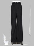 Tom Ford Pinstripe Wide-Leg Pants