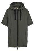 Max Mara The Cube Greenci Zip-Up Padded Cape