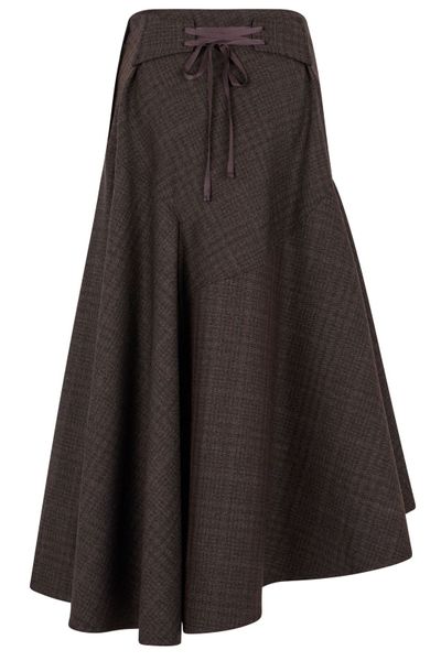 Our Legacy Long Check Skirt