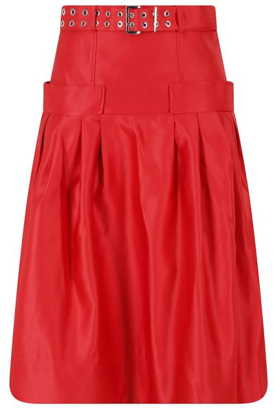 Ganni Duchesse Satin Skirt