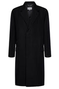 Maison Margiela Logo Stitched Single-Breasted Coat