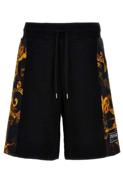 Versace Jeans Couture Watercolour Couture-Printed Drawstring Track Shorts