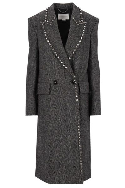 Stella McCartney Embellished Herringbone Coat