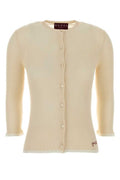 Gucci Embroidery Rib Cardigan