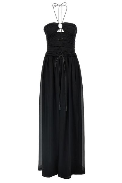 Tom Ford Cut-Out Strapless Maxi Dress