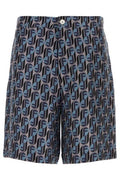 Fendi FF Printed Bermuda Shorts